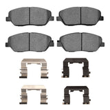 R1 Concepts 09-10 Kia BORREGO Front Ceramic Pads & Hardware Kit by R1 Concepts RNC-2310-1385-01