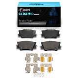 R1 Concepts 07-24 Toyota Avalon Hybrid Rear Ceramic Brake Pads and Hardware Kit by R1 Concepts RNC-2310-1632-03