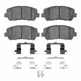 R1 Concepts 14-17 Jeep Cherokee Front Ceramic Brake Pads and Hardware Kit