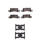 R1 Concepts 12-23 Porsche 718 Boxster Rear Ceramic Pads & Hardware Kit by R1 Concepts RNC-2310-1655-01