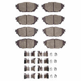 R1 Concepts 12-20 Freightliner FL360 (Mexico) Front/Rear Ceramic Pads & Hardware Kit by R1 Concepts RNC-2310-1682-01