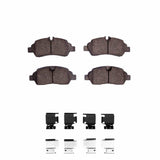 R1 Concepts 15-19 Ford Transit-250 Rear Ceramic Pads & Hardware Kit by R1 Concepts RNC-2310-1775-01