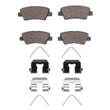 R1 Concepts 09-22 Hyundai Sonata Rear Ceramic Brake Pads & Hardware Kit by R1 Concepts RNC-2310-1848-01