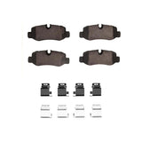 R1 Concepts 16-23 Mercedes-Benz Viano (Mexico) Rear Ceramic Pads & Hardware Kit by R1 Concepts RNC-2310-1893-01