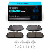 R1 Concepts 17-17 Audi Q7 Front Ceramic Pads & Hardware Kit by R1 Concepts RNC-2310-1894-02