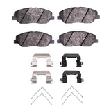 R1 Concepts 06-19 Hyundai Santa Fe XL Front Ceramic Pads & Hardware Kit by R1 Concepts RNC-2310-1917-01