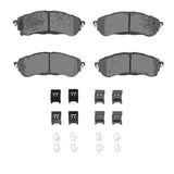 R1 Concepts -23 Ford Ranger (USA/Canada) Rear Ceramic Pads & Hardware Kit by R1 Concepts RNC-2310-2208-01