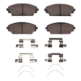 R1 Concepts 2014-2025 Mazda 3 Front R1 Concepts Ceramic Pads & Hardware Kit by R1 Concepts RNC-2310-2275-01