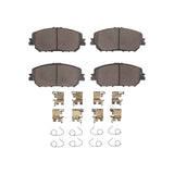 R1 Concepts 21-25 Nissan X-Trail (Mexico) Front Ceramic Pads & Hardware Kit