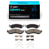 R1 Concepts 21-25 Chevrolet Express 2500 Rear Ceramic Pads & Hardware Kit