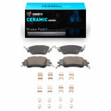R1 Concepts 22-23 Peugeot 2008 (Mexico) Front Ceramic Pads & Hardware Kit by R1 Concepts RNC-2310-2508-01