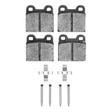 R1 Concepts 1963-1978 Alfa Romeo BERLINA Front/Rear R1 Concepts Semi Met Pads & Hardware Kit