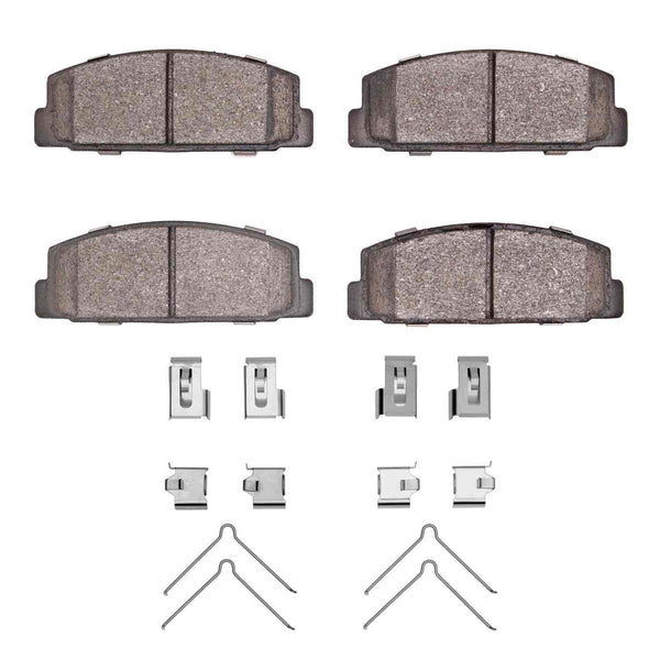 R1 Concepts 78-83 Dodge Challenger Rear Semi Met Pads & Hardware Kit ...