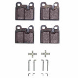 R1 Concepts 87-89 Alfa Romeo Milano Rear Semi Met Brake Pads and Hardware Kit