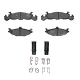 R1 Concepts 84-90 Chrysler LeBaron GTC & GTS Front Semi Met Pads & Hardware Kit by R1 Concepts RNC-2311-0219-01