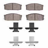 R1 Concepts 81-86 Nissan 200SX Front Semi Met Pads & Hardware Kit by R1 Concepts RNC-2311-0274-04