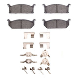 R1 Concepts 85-88 Chevrolet Sprint Front Semi Met Pads & Hardware Kit by R1 Concepts RNC-2311-0296-01