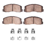 R1 Concepts 83-86 Plymouth Colt Front Semi Met Brake Pads and Hardware Kit by R1 Concepts RNC-2311-0328-02