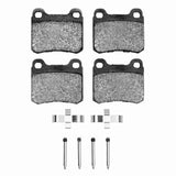 R1 Concepts 83-89 Mercedes-Benz 190D Rear Semi Met Pads & Hardware Kit