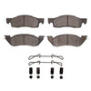R1 Concepts 87-90 Dodge Dakota 4WD Front Semi Met Pads & Hardware Kit