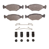 R1 Concepts 87-93 Volkswagen Fox Front Semi Met Pads & Hardware Kit by R1 Concepts RNC-2311-0350-01