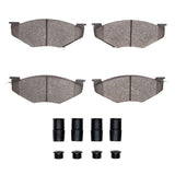 R1 Concepts 87-88 Dodge Grand Caravan Front Semi Met Pads & Hardware Kit by R1 Concepts RNC-2311-0367-01