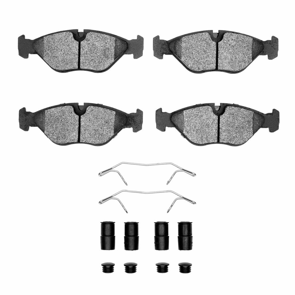 R1 Concepts 88-98 Saab 9000 Front Semi Met Pads & Hardware Kit | RNC ...