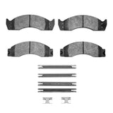 R1 Concepts 1988-2007 Ford F-450 Super Duty Front/Rear R1 Concepts Semi Met Pads & Hardware Kit by R1 Concepts RNC-2311-0411-01