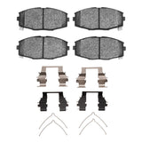 R1 Concepts 86-92 Toyota Supra Front Semi Met Brake Pads and Hardware Kit by R1 Concepts RNC-2311-0435-01