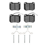 R1 Concepts 77-89 Peugeot 505 Front Semi Met Pads & Hardware Kit