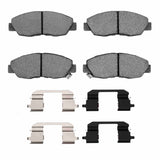 R1 Concepts 90-99 Honda Accord Coupe Front Semi Met Brake Pads and Hardware Kit by R1 Concepts RNC-2311-0465-01