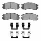 R1 Concepts 93-96 Subaru Impreza Front Semi Met Brake Pads and Hardware Kit by R1 Concepts RNC-2311-0470-02