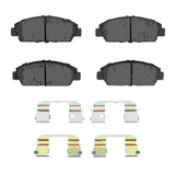 R1 Concepts 92-96 Honda Prelude Front Semi Met Brake Pads and Hardware Kit by R1 Concepts RNC-2311-0568-01