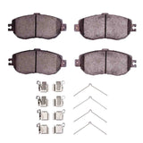 R1 Concepts 93-94 Lexus Ls400 Front Semi Met Brake Pads and Hardware Kit by R1 Concepts RNC-2311-0612-01