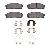 R1 Concepts 84-87 Toyota Cressida Rear Semi Met Brake Pads and Hardware Kit by R1 Concepts RNC-2311-0622-01