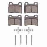 R1 Concepts 95-97 Kia Sephia Rear Semi Met Pads & Hardware Kit