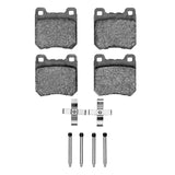 R1 Concepts 97-08 Chevrolet ASTRA (Mexico) Rear Semi Met Pads & Hardware Kit