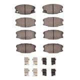 R1 Concepts 95-04 Mitsubishi Fuso Front Semi Met Brake Pads and Hardware Kit by R1 Concepts RNC-2311-0734-01