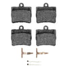 R1 Concepts 94-98 Mercedes-Benz C220 Rear Semi Met Pads & Hardware Kit