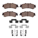 R1 Concepts 03-07 Chevrolet Silverado 1500 Rear Semi Met Pads & Hardware Kit by R1 Concepts RNC-2311-0792-02
