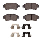 R1 Concepts 00-00 Toyota Echo Front Semi Met Brake Pads and Hardware Kit