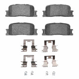 R1 Concepts 02-06 Toyota Camry Hybrid Rear Semi Met Brake Pads and Hardware Kit by R1 Concepts RNC-2311-0885-01