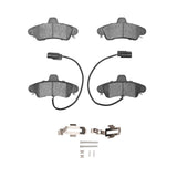 R1 Concepts 01-04 Mercury Cougar Rear Semi Met Pads & Hardware Kit