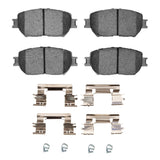 R1 Concepts 06-15 Lexus Is250 Front Semi Met Brake Pads and Hardware Kit by R1 Concepts RNC-2311-0908-02