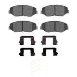 R1 Concepts 03-08 Honda Pilot Front Semi Met Brake Pads and Hardware Kit