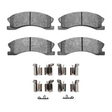 R1 Concepts 99-04 Jeep Grand Cherokee Front Semi Met Pads & Hardware Kit