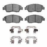 R1 Concepts 93-97 Honda Civic DEL SOL Front Semi Met Pads & Hardware Kit