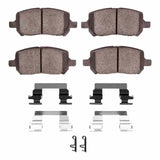 R1 Concepts 03-10 Saturn Ion Front Semi Met Brake Pads and Hardware Kit