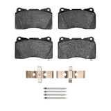 R1 Concepts 14-17 Dodge Viper Front/Rear Semi Met Pads & Hardware Kit by R1 Concepts RNC-2311-1001-04