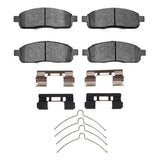 R1 Concepts 2004-2009 Ford F-150 4WD Front R1 Concepts Semi Met Pads & Hardware Kit by R1 Concepts RNC-2311-1011-01